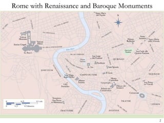 Rome with Renaissance and Baroque Monuments 