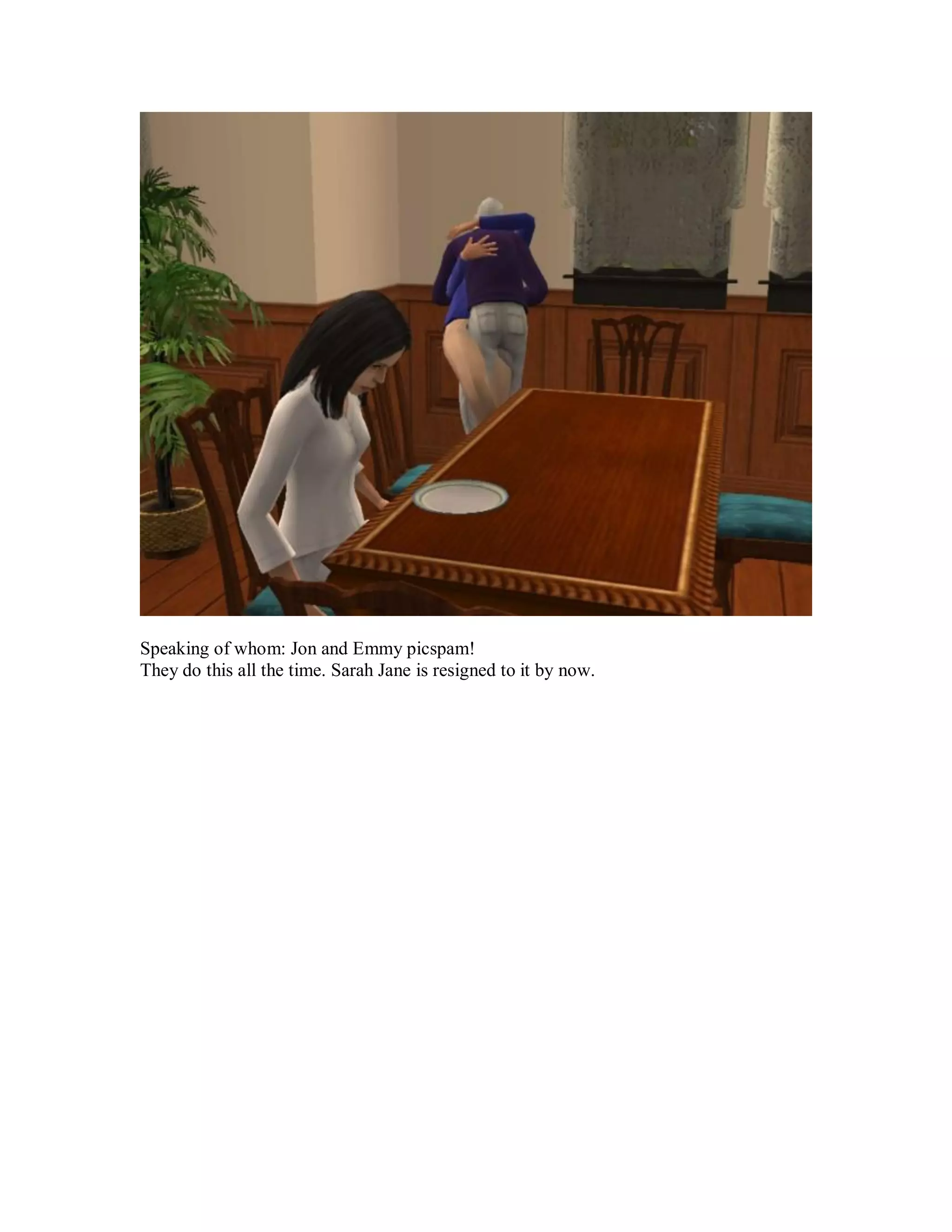 Speaking of whom: Jon and Emmy picspam!
They do this all the time. Sarah Jane is resigned to it by now.
 