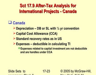 Chapter 17 after-tax economic analysis | PPT