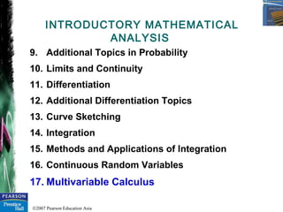 Chapter 17 - Multivariable Calculus | PPT