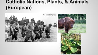 Catholic Nations, Plants, & Animals
(European)

 