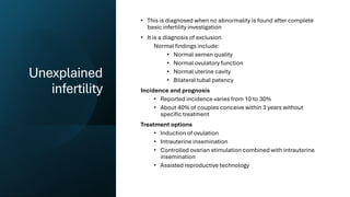 Infertility Overview Comprehensive Overview of Infertility: Causes, Diagnosis, and ...