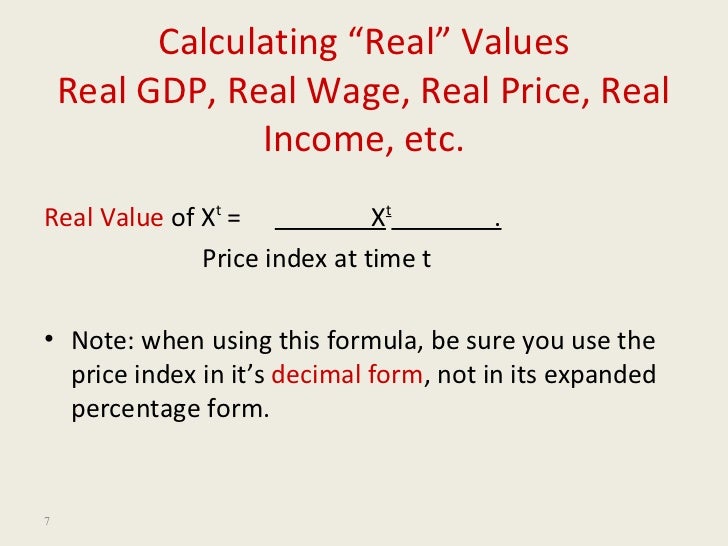 how do you calculate nominal gdp