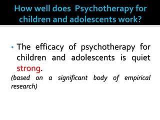 Clinical Child and Adolescent Psychology | PPTX