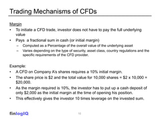 CFD margin requirements explained