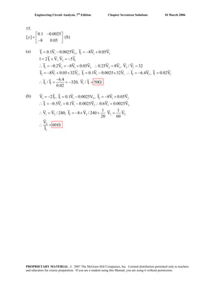 Chapter 17 solutions_to_exercises(engineering circuit analysis 7th) | PDF