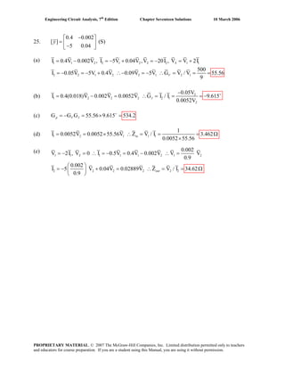 Chapter 17 solutions_to_exercises(engineering circuit analysis 7th) | PDF