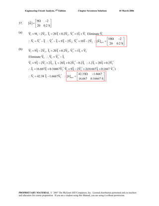 Chapter 17 solutions_to_exercises(engineering circuit analysis 7th) | PDF