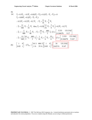 Chapter 17 solutions_to_exercises(engineering circuit analysis 7th) | PDF