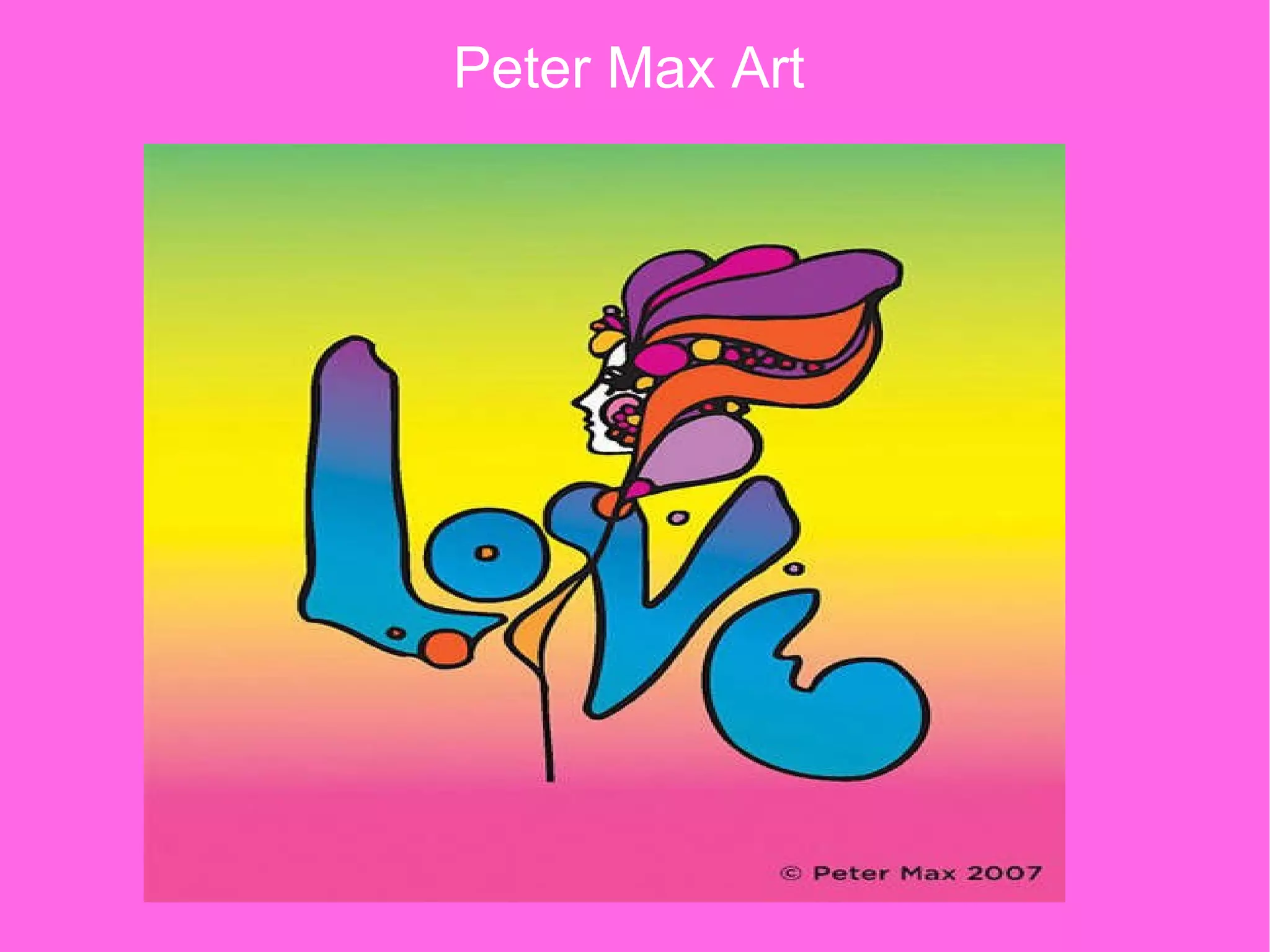 Peter Max Art 