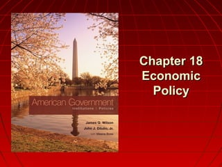 Chapter 18Chapter 18
EconomicEconomic
PolicyPolicy
 