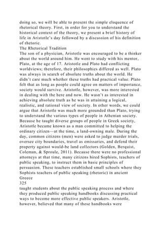 Traditional Rhetoric Chapter 18.docxChapter 18The RhetoricBased on the writin.docx