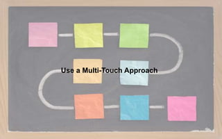 Use a Multi-Touch Approach
 