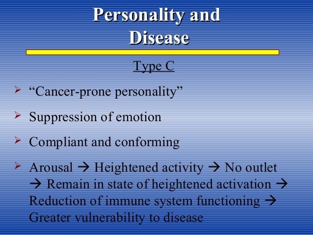 Chapter 18 health and personality