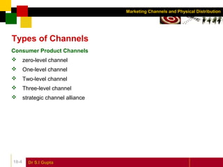 Chapter 18 marketing channels and physical distribution marketing ...