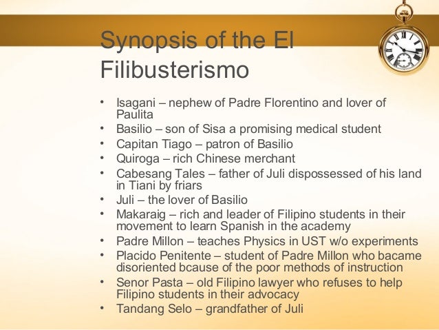 el filibusterismo summary tagalog el filibusterismo summary tagalog