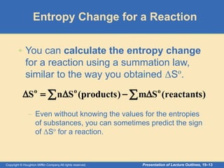 chapter_19 General Chemistry: Thermodynamics and Equilbrium | PDF