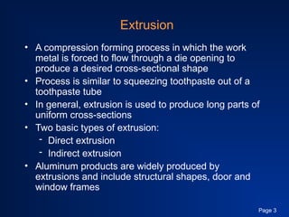Chapter 19-Bulk Deformation Processes II | PPT