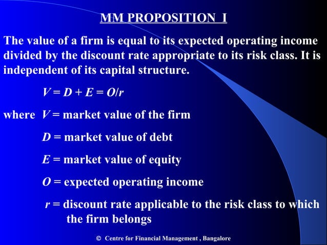 Chapter 19 capital_structure_and_firm_value | PPT
