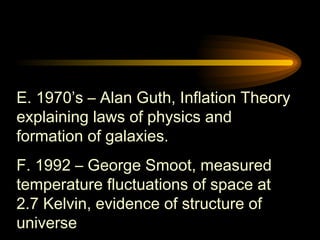Chapter 19 – formation of the universe | PPT