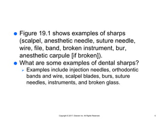 Chapter 19: Sharps Safety | PPTX