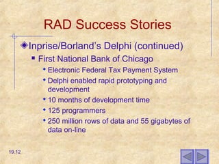 Chapter19 rapid application development | PPT