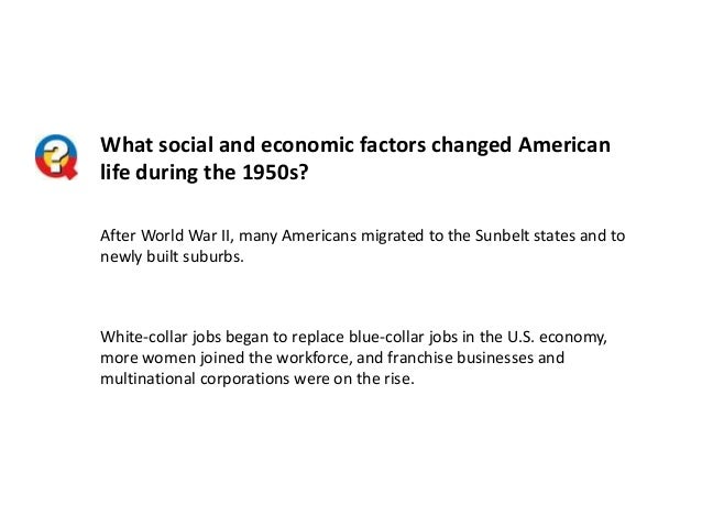 Chapter 19 Section 2 Post War America