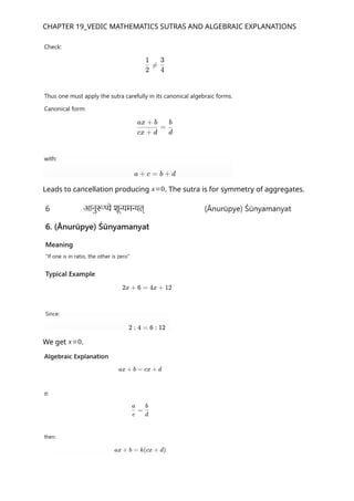 Vedic Mathematics sutras with algebraic explanation.docx