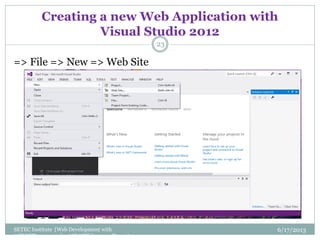 Chapter 1 (asp.net over view) | PDF