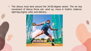 Discus Power And Rotation Chapter 1 athletics | PPTX