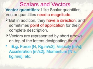 Chapter 1 Basic of Statics vector and scalar.pptx