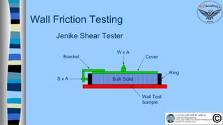 Jenike Chart Episode 38 : Bin and Hopper Design | PPT