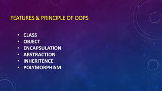 CHAPTER 1 BLUE JAVE ITRODUCTION TO OBJECT ORIENTED PROGRAMMING L2.pptx