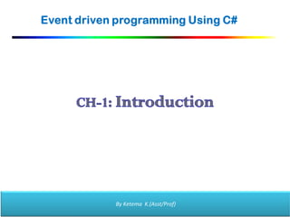 Chapter 1 Introduction to C# Programming Language | PDF