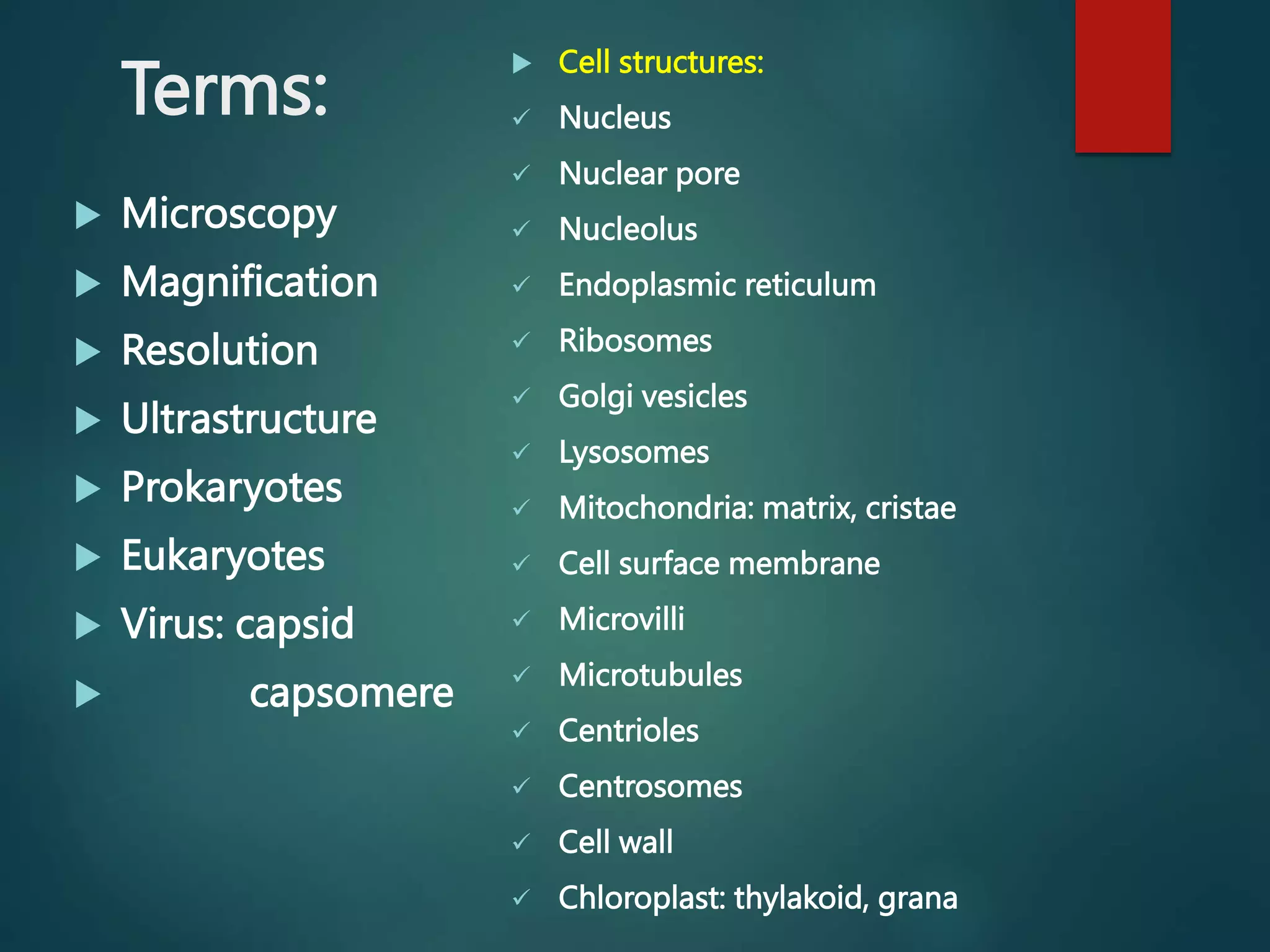 Chapter 1 Cell structures.pptx