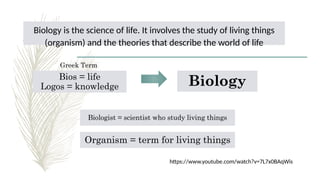 Chapter 1 Characteristics and Classification of Organisms.pptx