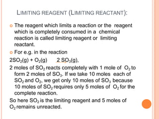 CHEMISTRY  basic concepts of chemistry