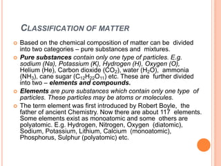 CHEMISTRY  basic concepts of chemistry