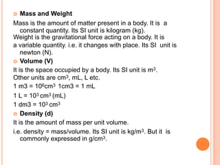 CHEMISTRY  basic concepts of chemistry