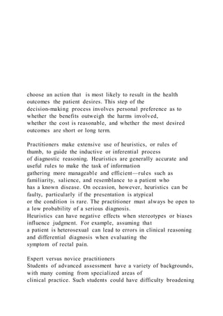 C H A P T E R 1 Clinical rea | DOCX