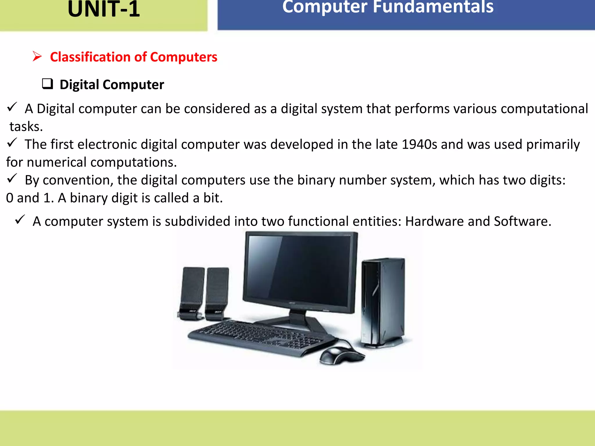 Chapter 1 computer fundamentals | PPTX | Operating Systems | Computer ...
