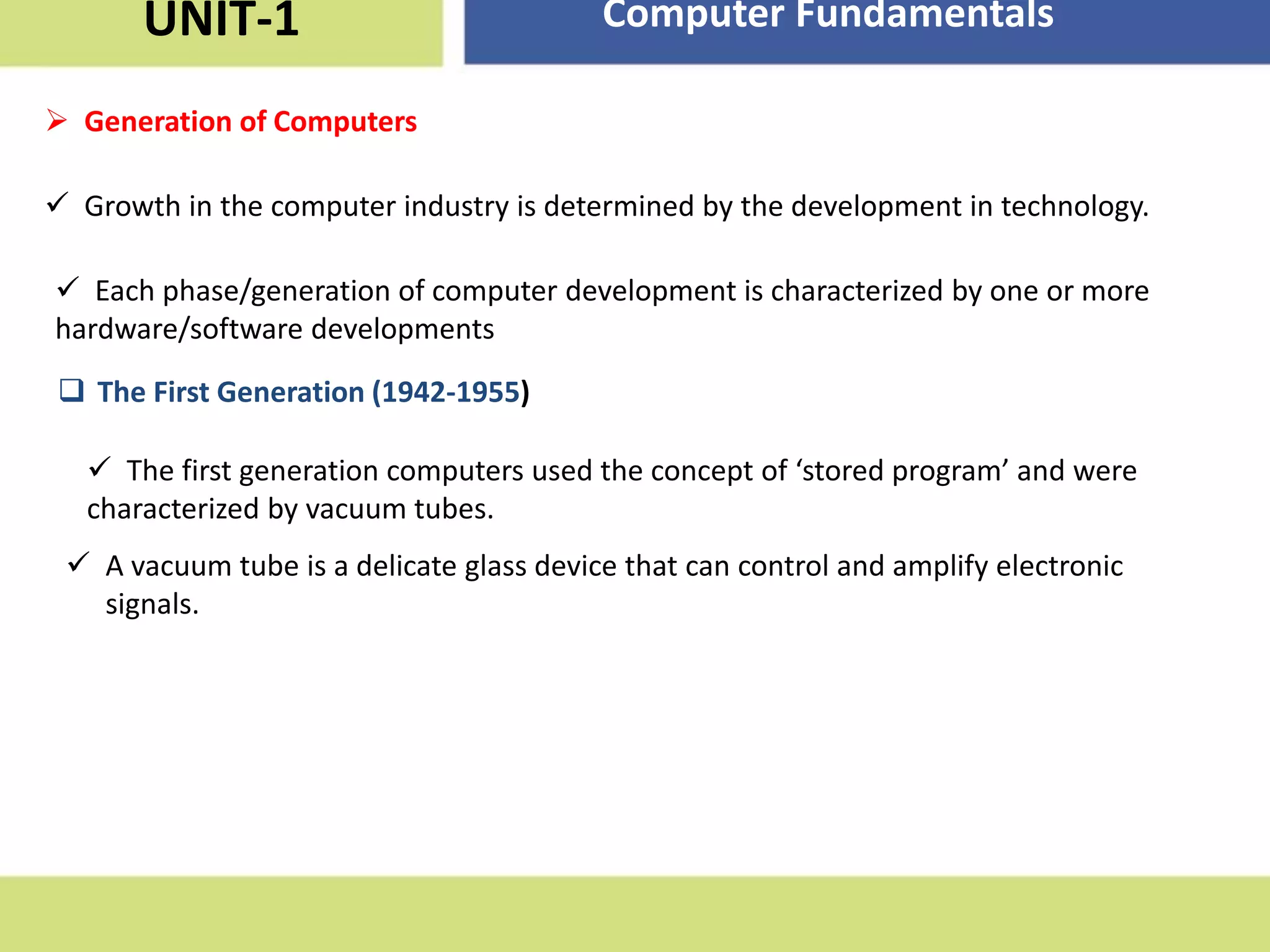 Chapter 1 computer fundamentals | PPTX | Operating Systems | Computer ...