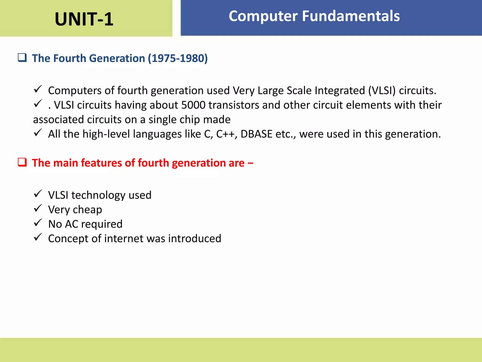 Chapter 1 computer fundamentals | PPTX | Operating Systems | Computer ...