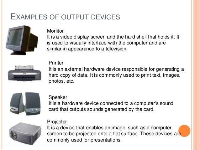 Computerized Devices and Their Function