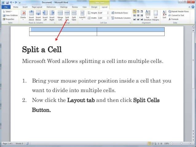 microsoft word 2010
