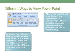 Microsoft Power Point 2010