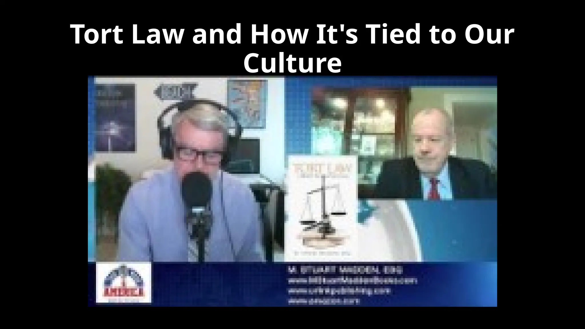 Tort Law and How It's Tied to Our
Culture
 