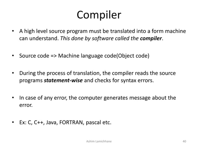 Unit 1. Problem Solving with Computer | PPTX