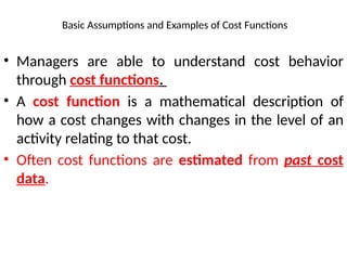 Chapter 1 Cost Behavior and Estimation.pptx