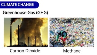 Greenhouse Gas (GHG)
Carbon Dioxide Methane
 